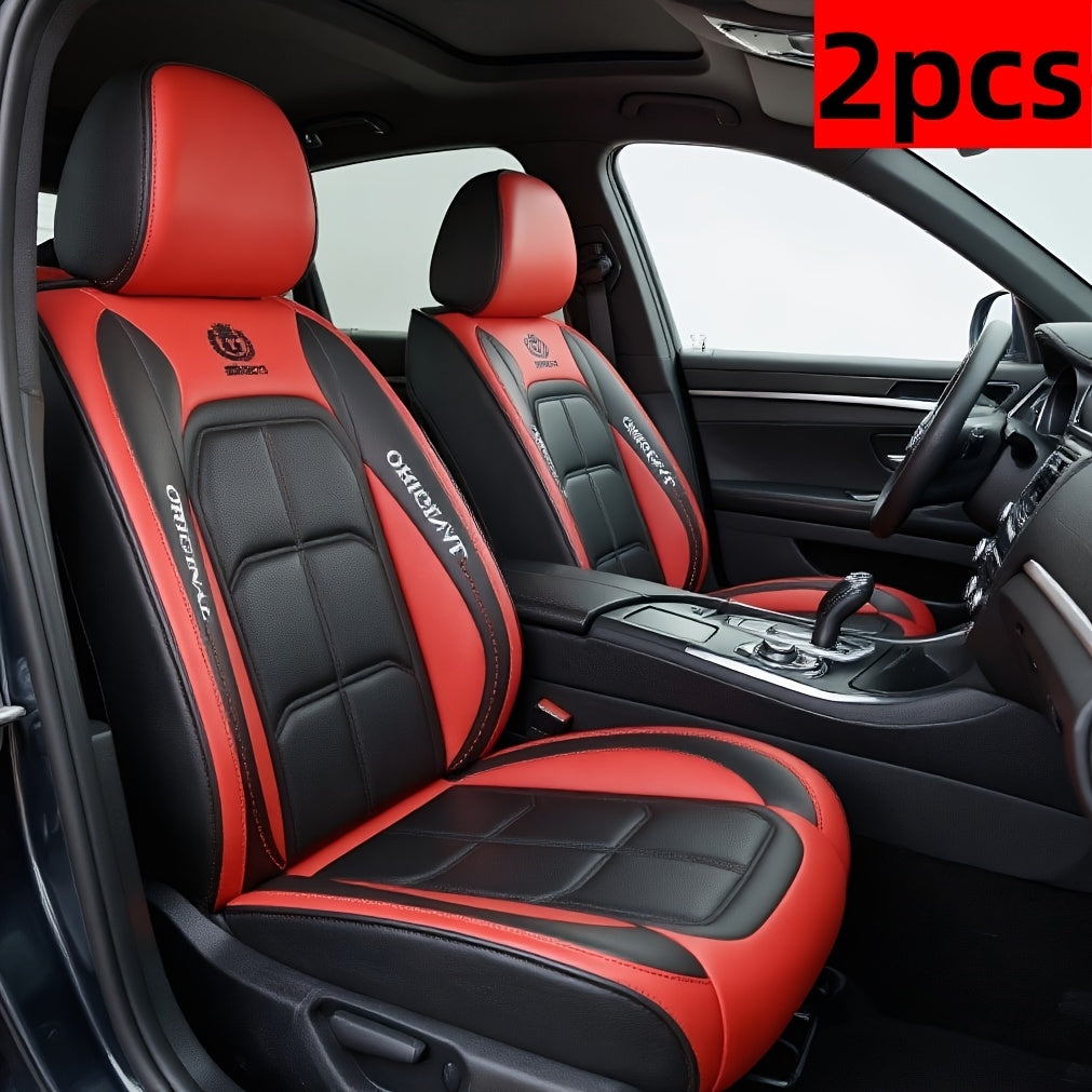 Faux Leather Universal Seat Covers Driver & Passenger Seats    Home Decor Supply | Online Retail | ShoreShopper.com