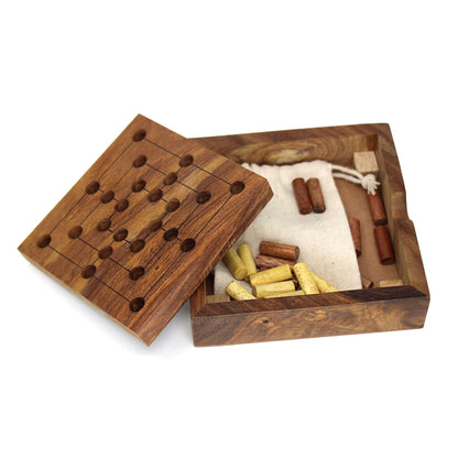 Handmade Nine Men Morris Game    Home Decor Supply | Online Retail | ShoreShopper.com