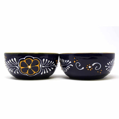 Half Moon Bowls - Blue, Set of Two - Encantada    Home Decor Supply | Online Retail | ShoreShopper.com