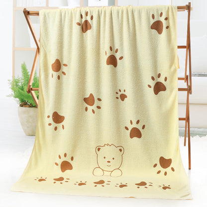 Bath towel beach towel cartoon print    Home Decor Supply | Online Retail | ShoreShopper.com