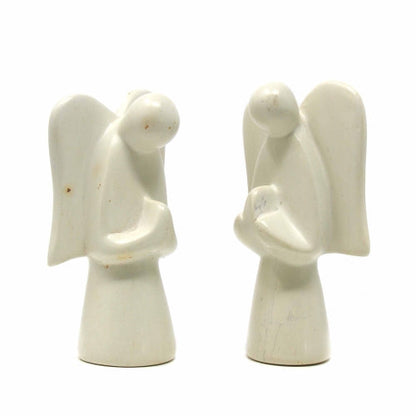 Soapstone Angel Sculpture, Natural Stone    Home Decor Supply | Online Retail | ShoreShopper.com