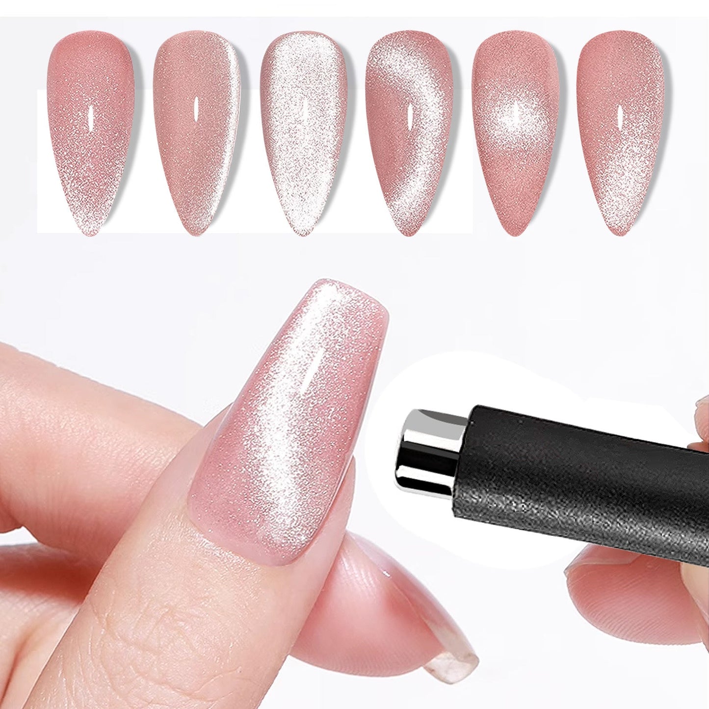 Cylindrical Cat Eye Nail Art Bold Magnet Stick    Home Decor Supply | Online Retail | ShoreShopper.com