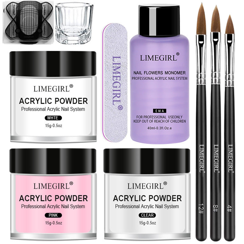 Extend Nail Art Crystal Powder Liquid Set    Home Decor Supply | Online Retail | ShoreShopper.com