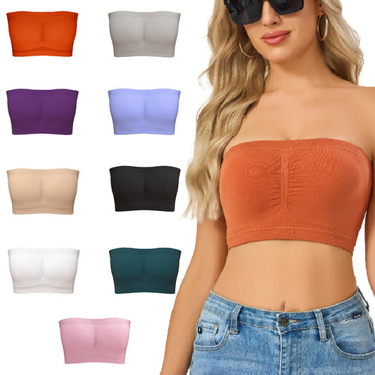 Invisible Seamless Strapless Bra - Back-Slimming & Anti-Exposure Bralette (S-6XL)    Home Decor Supply | Online Retail | ShoreShopper.com
