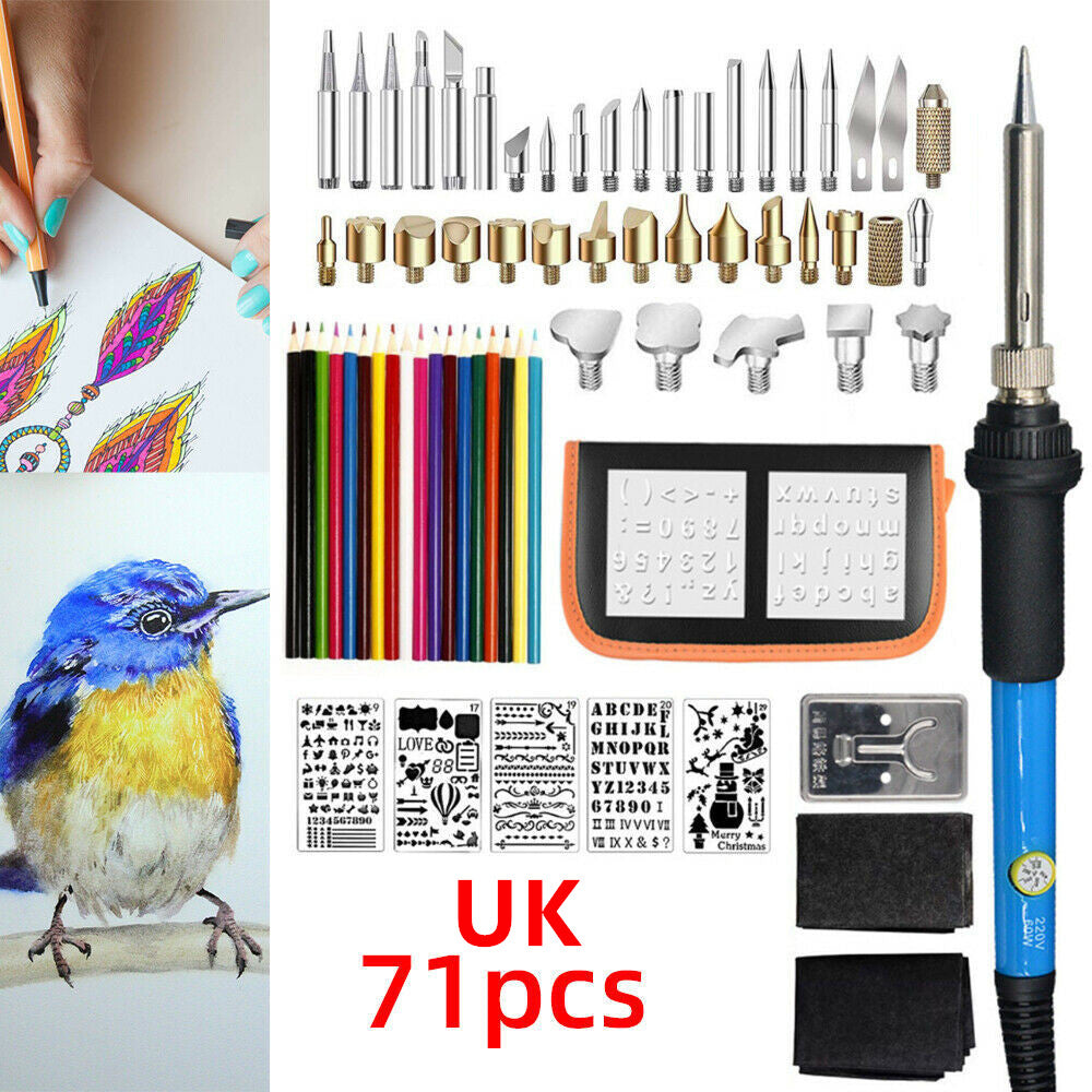 Electric iron set 28 pieces of adjustable temperature brush    Home Decor Supply | Online Retail | ShoreShopper.com