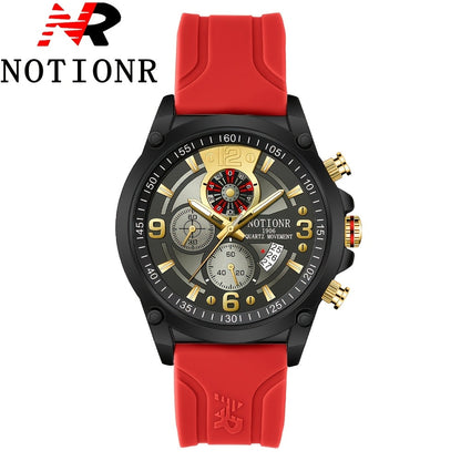 1pc Men'S Fashion Casual Quartz Watch, Silicone Strap, Date Display - Stylish Casual Wristwatch for Casual Attire, Casual Wristwatch | Sporty Watch Design | Quartz Movement, Thanksgiving, Christmas The Perfect Gift Reloj Para    Home Decor Supply | Online Retail | ShoreShopper.com