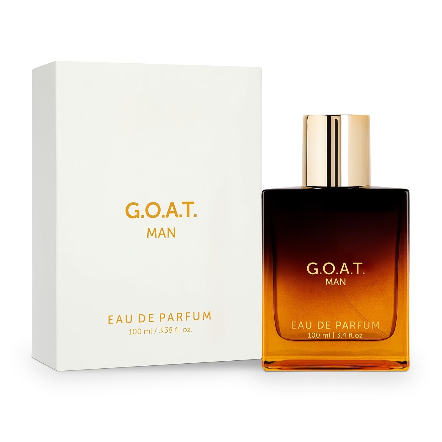 Luxury CEO&G.O.A.T. Man Perfume for Men | 3.4oz, Vanilla Scented, Oriental Fragrance Note    Home Decor Supply | Online Retail | ShoreShopper.com
