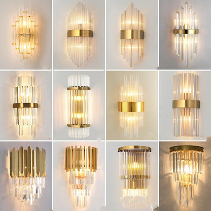 Modern Living Room Light Luxury Crystal Creative Wall Lamp    Home Decor Supply | Online Retail | ShoreShopper.com