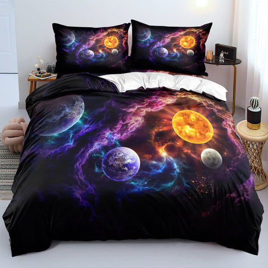 Beddings Digital Printed Three-piece Set    Home Decor Supply | Online Retail | ShoreShopper.com