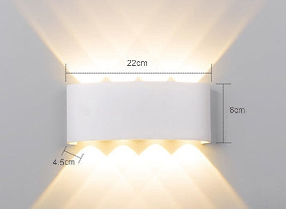 Led Wall Lamp Bedroom Bedside Lamp Garden Decoration Living Room Background Wall Lamp Waterproof Outdoor Spotlight    Home Decor Supply | Online Retail | ShoreShopper.com