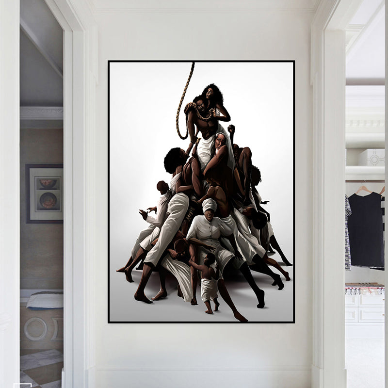Abstract Art Doodle Canvas Painting Art Poster    Home Decor Supply | Online Retail | ShoreShopper.com