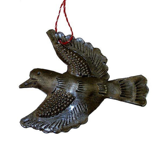 Dove Design Steel Drum Ornament - Croix des Bouquets (H)    Home Decor Supply | Online Retail | ShoreShopper.com