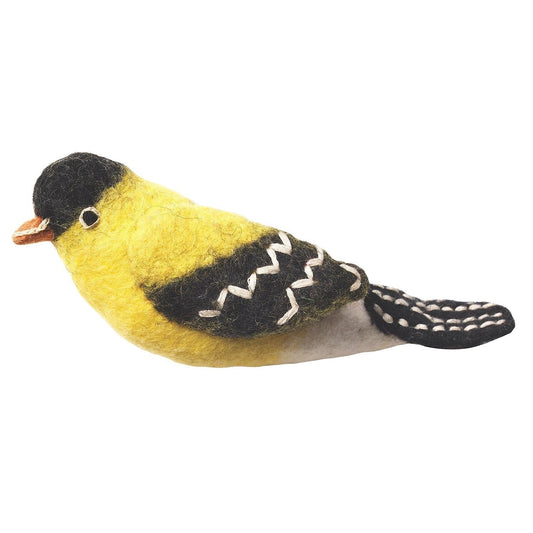 Felt Bird Garden Ornament - Goldfinch - Wild Woolies (G)    Home Decor Supply | Online Retail | ShoreShopper.com