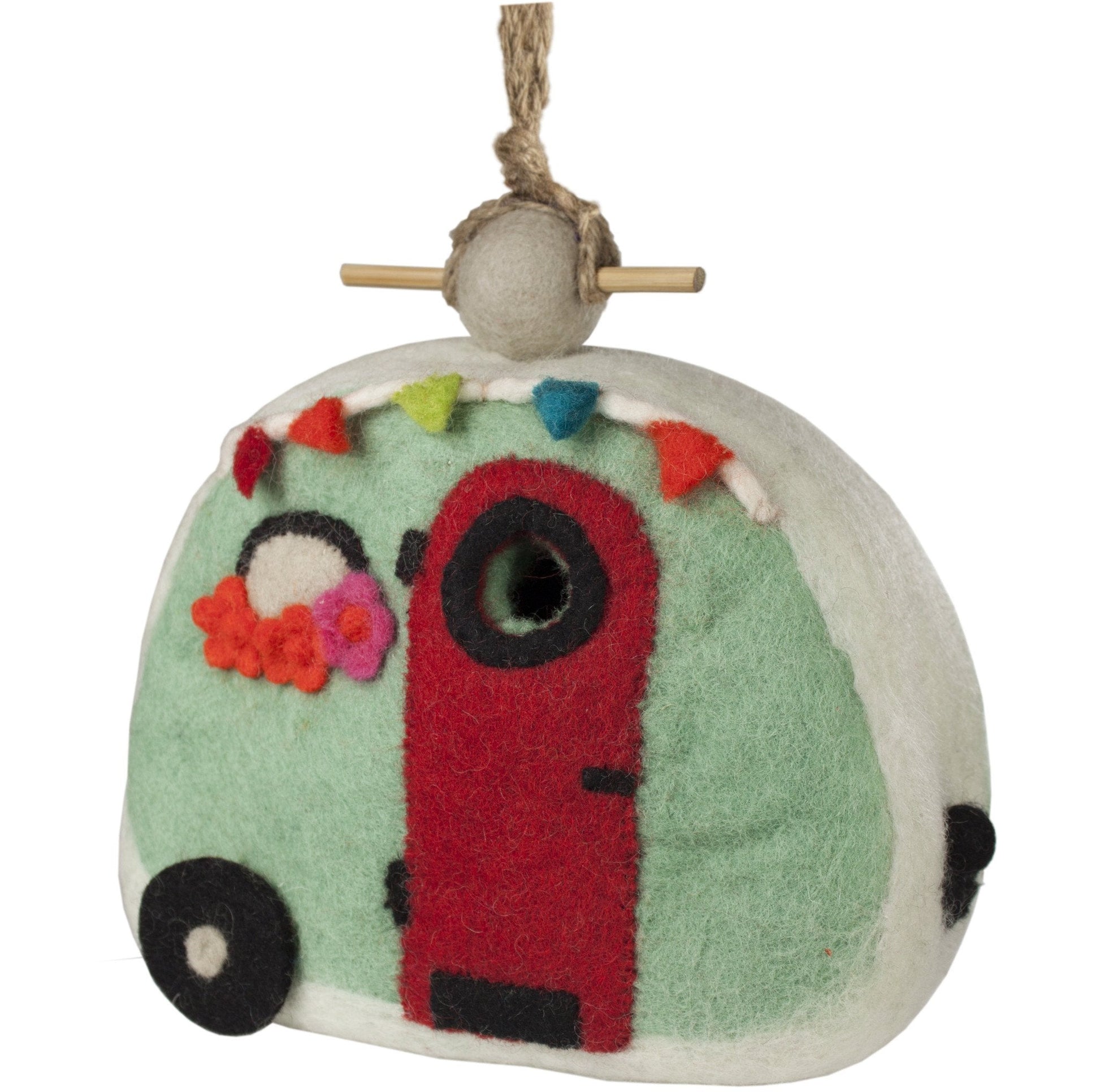 Felt Retro Camper Birdhouse - Wild Woolies    Home Decor Supply | Online Retail | ShoreShopper.com