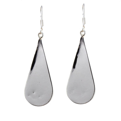 Abalone & Turquoise Striped Teardrop Earrings    Home Decor Supply | Online Retail | ShoreShopper.com
