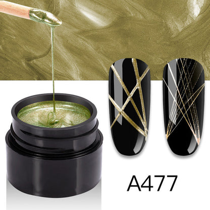 Nail Art Metal Brushed Nail Glue Painting    Home Decor Supply | Online Retail | ShoreShopper.com