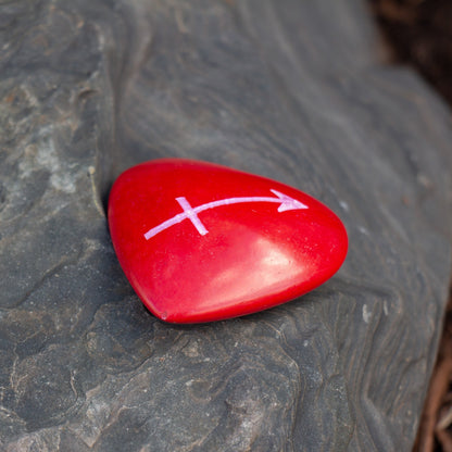 Zodiac Soapstone Hearts, Pack of 5: SAGITTARIUS    Home Decor Supply | Online Retail | ShoreShopper.com