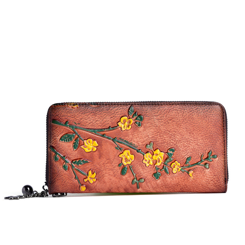 Long vegetable tanned purse    Home Decor Supply | Online Retail | ShoreShopper.com