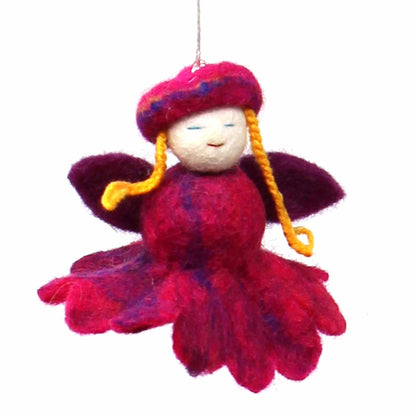 Felt Flower Fairy Mobile - Global Groove    Home Decor Supply | Online Retail | ShoreShopper.com