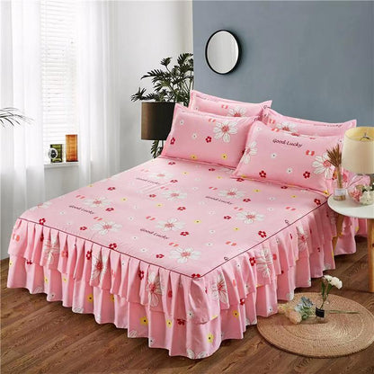 Bilateral bed skirt bedspread Simmons bed cover    Home Decor Supply | Online Retail | ShoreShopper.com