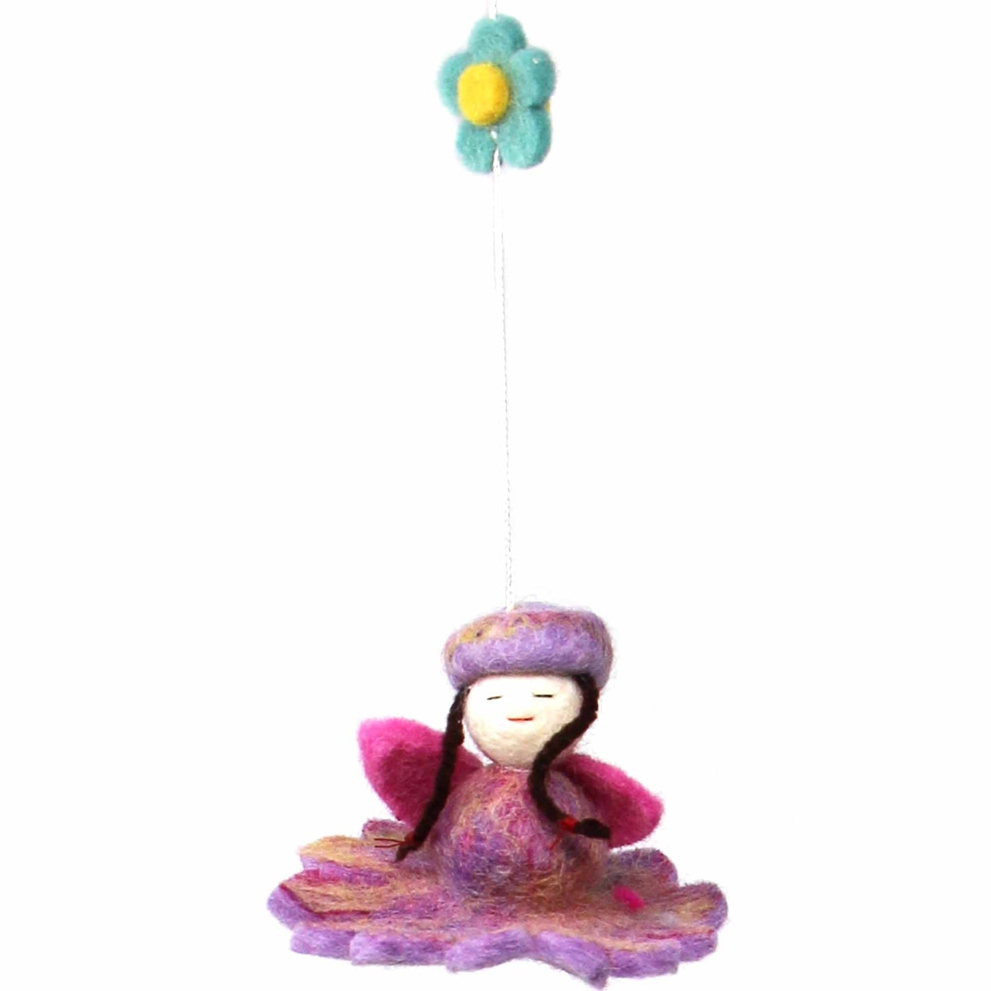 Felt Flower Fairy Mobile - Global Groove    Home Decor Supply | Online Retail | ShoreShopper.com