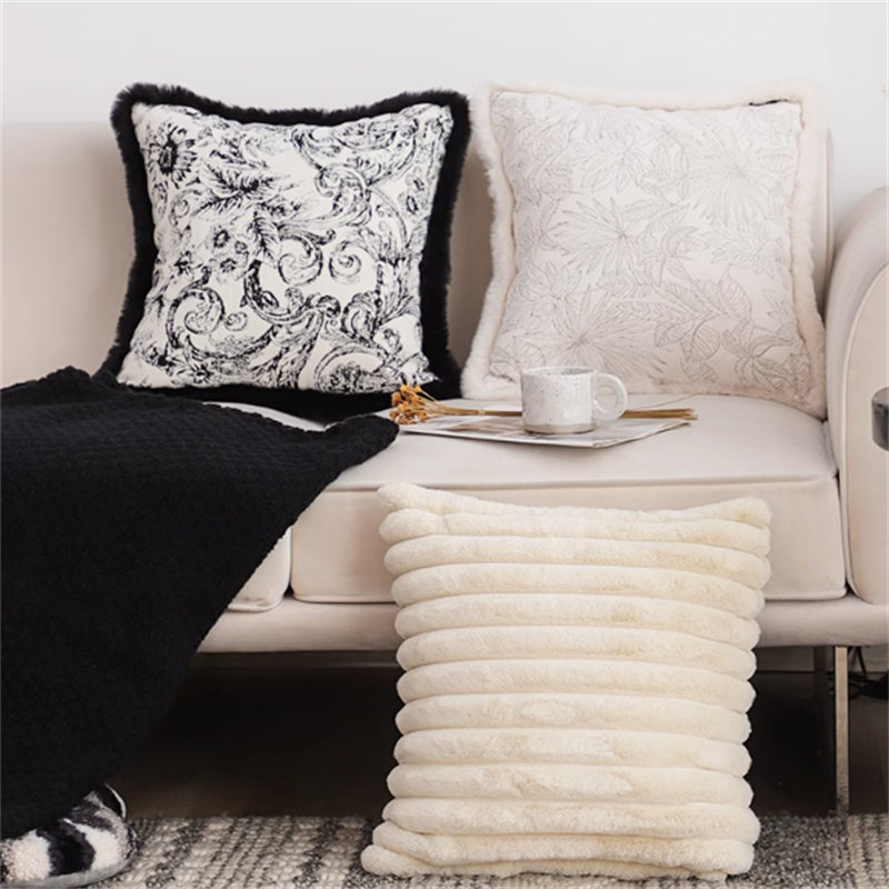 Jacquard Pillow Cover Lumbar Support Pillow    Home Decor Supply | Online Retail | ShoreShopper.com