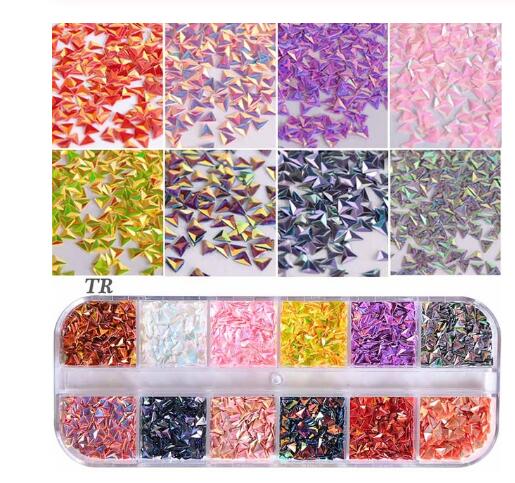 Hexagon Holographic Paillette Nail Art Decoration Manicure    Home Decor Supply | Online Retail | ShoreShopper.com