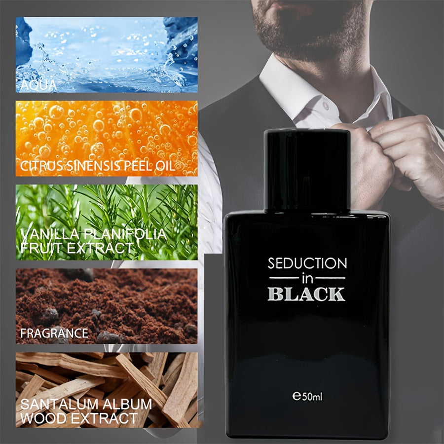 Men's Elegant Woody Eau De Toilette - Long-Lasting Propylene-Free Cologne for Dates, Gym & Travel - 50ml/1.7fl.oz    Home Decor Supply | Online Retail | ShoreShopper.com