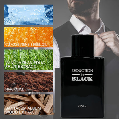Men's Elegant Woody Eau De Toilette - Long-Lasting Propylene-Free Cologne for Dates, Gym & Travel - 50ml/1.7fl.oz    Home Decor Supply | Online Retail | ShoreShopper.com