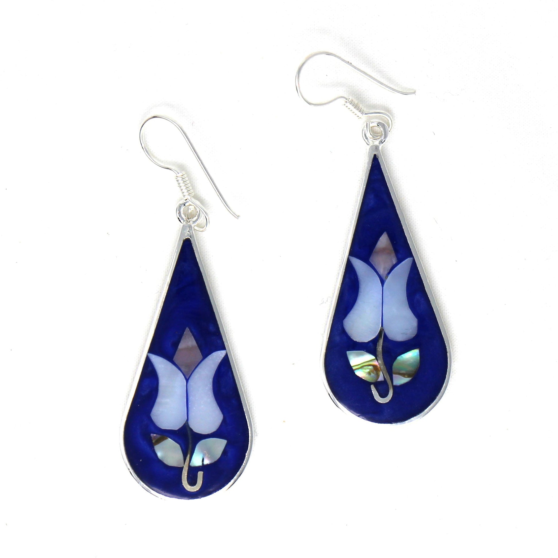 Tulip Abalone Teardrop Earrings    Home Decor Supply | Online Retail | ShoreShopper.com