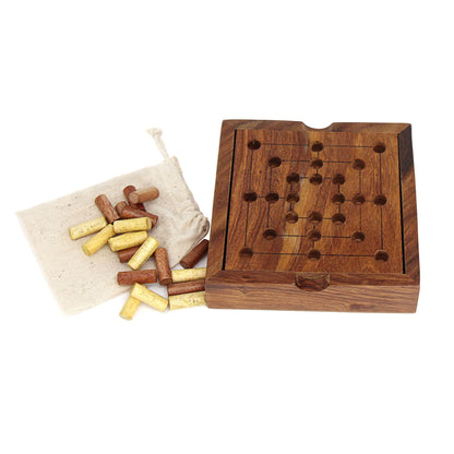 Handmade Nine Men Morris Game    Home Decor Supply | Online Retail | ShoreShopper.com