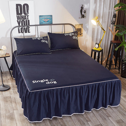 Beauty bed cover brushed bed skirt    Home Decor Supply | Online Retail | ShoreShopper.com