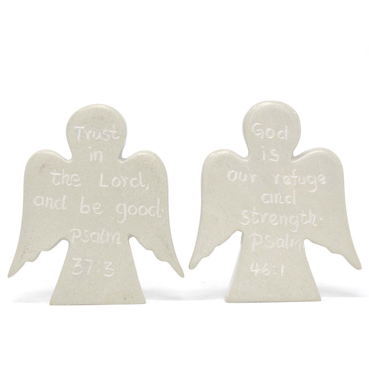 Angel Devotional Tokens with Psalm Inscriptions, Set of 2    Home Decor Supply | Online Retail | ShoreShopper.com