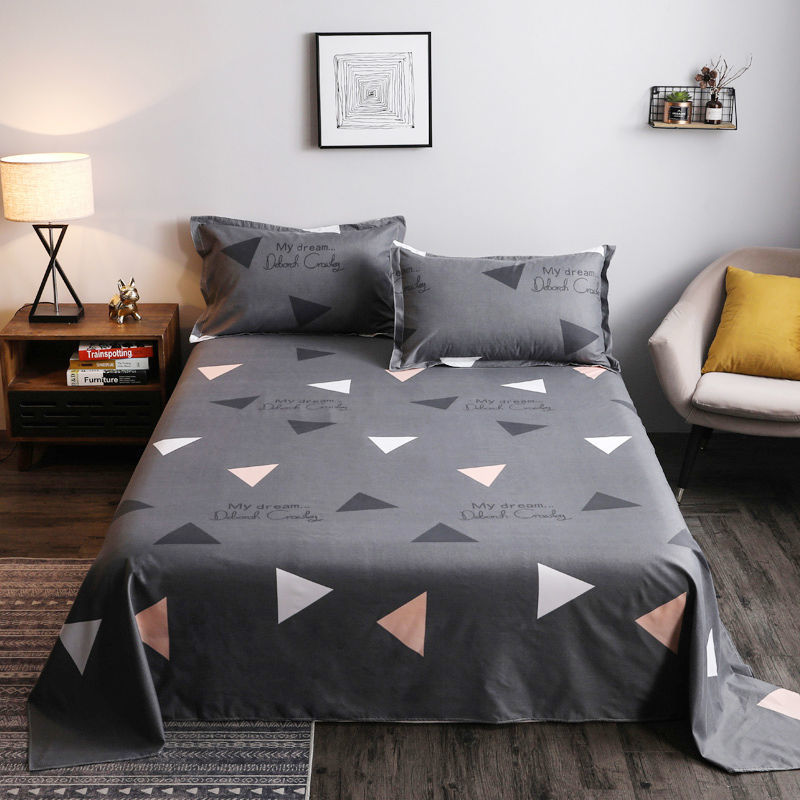 Washed Cotton Student Hostel Bed Sheets    Home Decor Supply | Online Retail | ShoreShopper.com