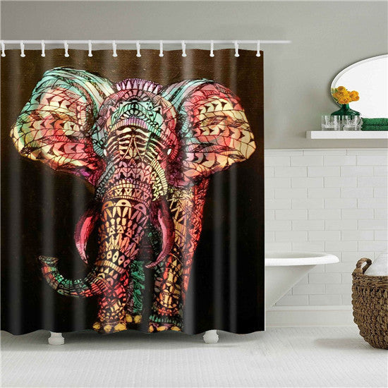 3D digital printing waterproof shower curtain    Home Decor Supply | Online Retail | ShoreShopper.com