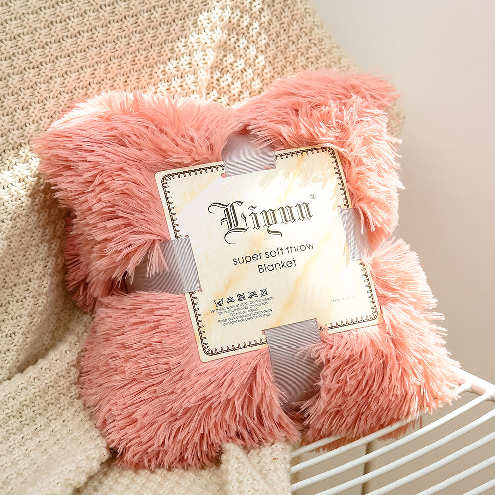 Super Soft Coral Fleece Blanket Warm Cozy Bedding Blanket Fluffy Sofa Bedding Airplane Hotel Throw Sofa Blanket New    Home Decor Supply | Online Retail | ShoreShopper.com