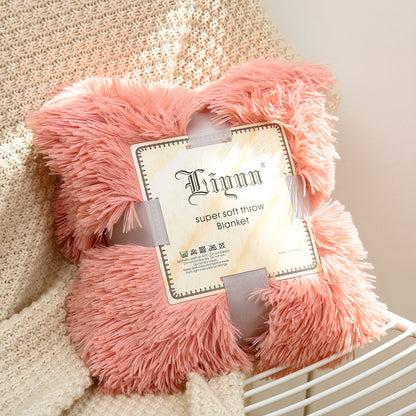 Super Soft Coral Fleece Blanket Warm Cozy Bedding Blanket Fluffy Sofa Bedding Airplane Hotel Throw Sofa Blanket New    Home Decor Supply | Online Retail | ShoreShopper.com