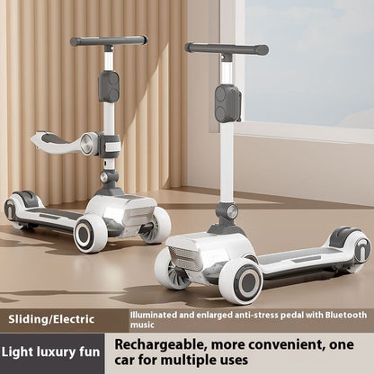 Rechargeable And Foldable Children's Scooter    Home Decor Supply | Online Retail | ShoreShopper.com
