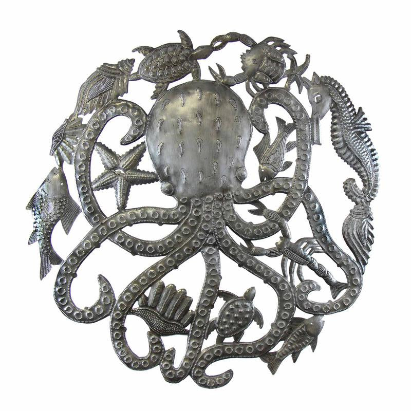 Octopus & Sea life Wall Art - Croix des Bouquets    Home Decor Supply | Online Retail | ShoreShopper.com