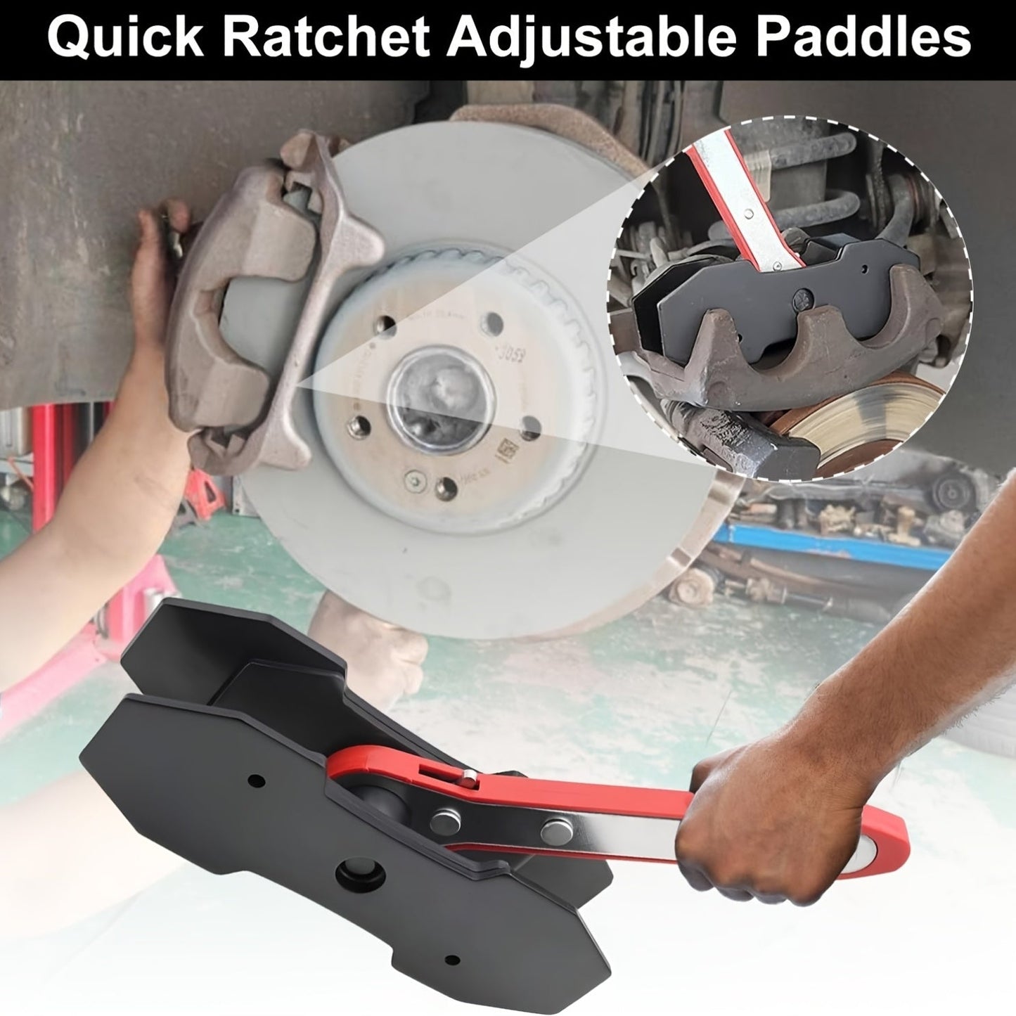 Universal Carbon Steel Auto Ratchet Brake Piston Wrench Expander 360 Degree    Home Decor Supply | Online Retail | ShoreShopper.com