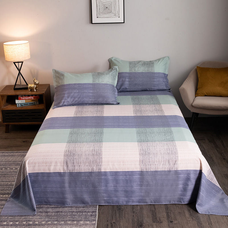 Washed Cotton Student Hostel Bed Sheets    Home Decor Supply | Online Retail | ShoreShopper.com