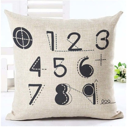 Letter black and white home pillowcase    Home Decor Supply | Online Retail | ShoreShopper.com