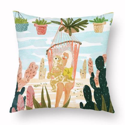Home Fashion Simple Personality Printed Pillowcase    Home Decor Supply | Online Retail | ShoreShopper.com