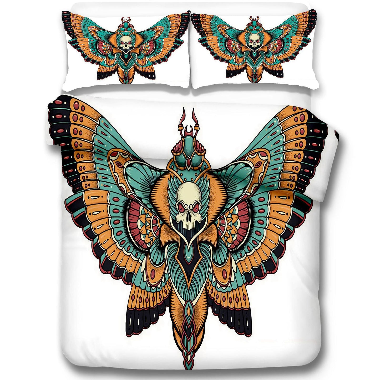Moth Skull 3D Printing Skeleton Moth Death Skull Three-piece Set    Home Decor Supply | Online Retail | ShoreShopper.com