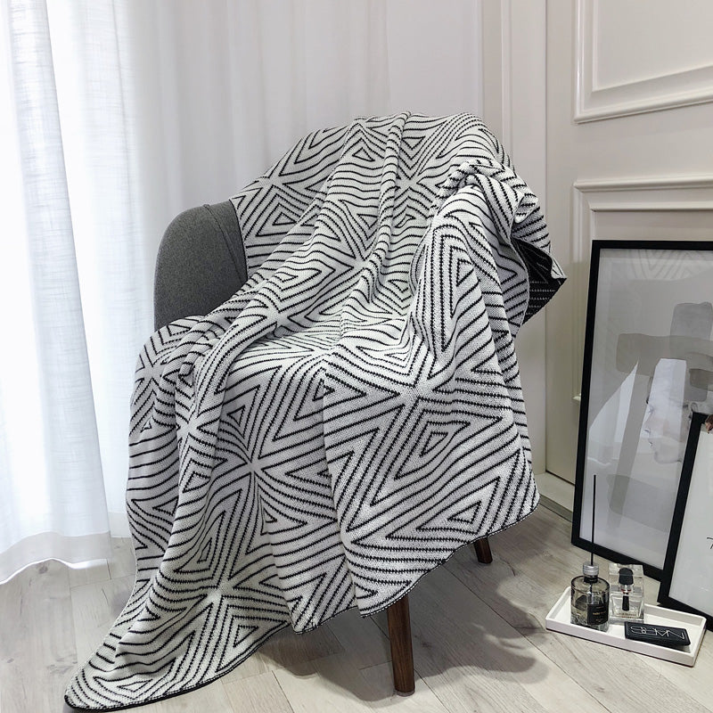 Nordic knitted woollen blanket    Home Decor Supply | Online Retail | ShoreShopper.com