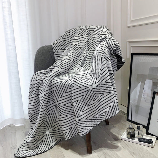 Nordic knitted woollen blanket    Home Decor Supply | Online Retail | ShoreShopper.com