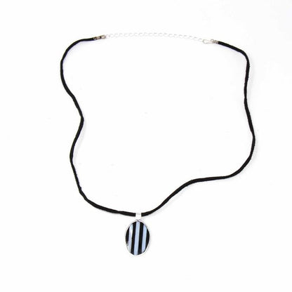 Pendant, Alabalone and Black Stripe    Home Decor Supply | Online Retail | ShoreShopper.com