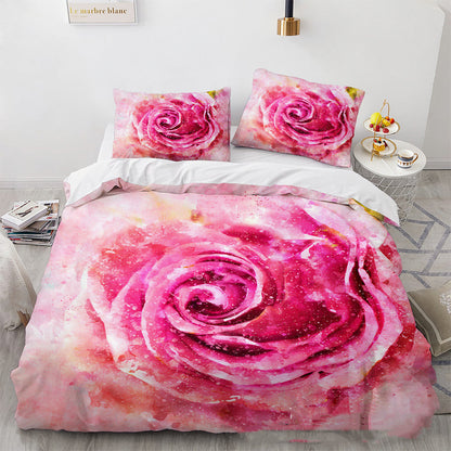 3D Digital Printing Three-piece Home Rose Series    Home Decor Supply | Online Retail | ShoreShopper.com