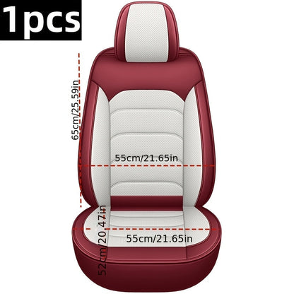 1pc and 2pcs Luxury Faux Leather Car Front Seat Covers | Universal Fit, Independent Seat Design for Main Driver/Co-driver, All-inclusive Sports Car Seat, Suitable for Cars, SUVs, and Pickup Trucks    Home Decor Supply | Online Retail | ShoreShopper.com