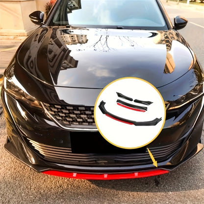 4pcs/Set Material Car Front Lip Spoiler Kit - Stylish Appearance Upgrade, Small Vehicle Bumper Modification Accessories with Easy Installation and Durable Protection for Fenders, Car Spoiler, Car Modification Accessories    Home Decor Supply | Online Retail | ShoreShopper.com